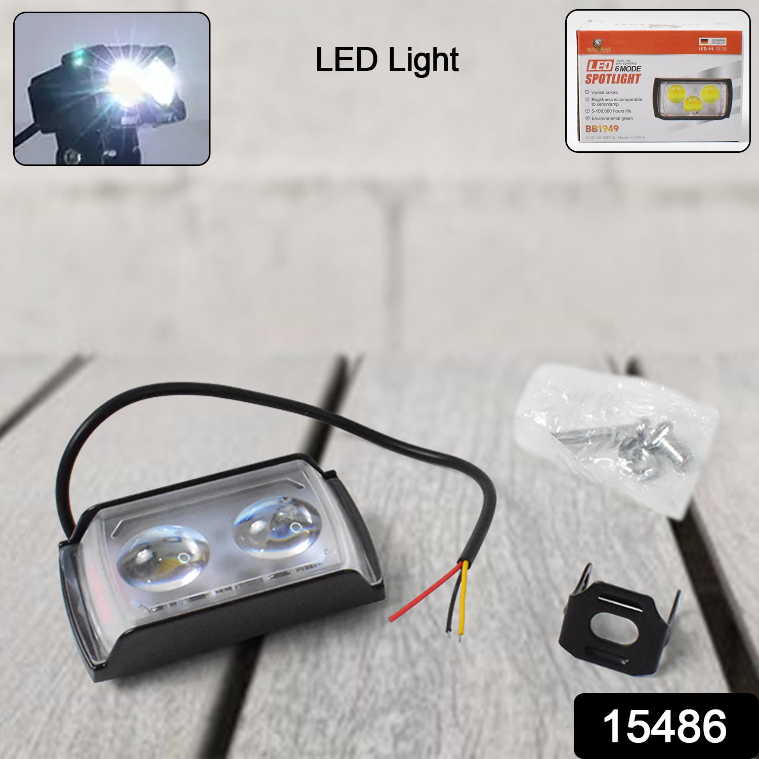 6 Mode Led Spotlight Universal Ultra Mini Double Lens Fog Light (1 Pc) 6 Mode Led Spotlight Universal Ultra Mini Double Lens Fog Light (1 Pc)
